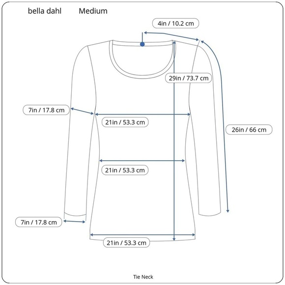 Bella Dahl Women’s Flannel Lace Up Neck Long Sleeve Tunic Heather Gray Tartan M - Picture 8 of 8